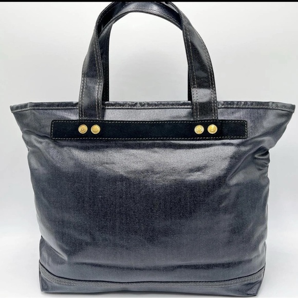 Marc Jacobs PVC Denim Logo Tote - Picture 2 of 10